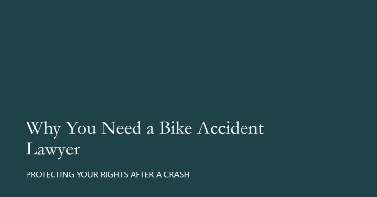 bike accident lawyer
